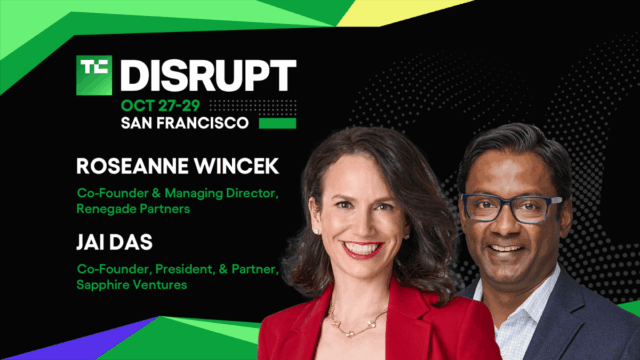 TechCrunch Disrupt 2025 Roseanne Wincek, e Springer, e Jai Das