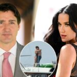 O romance de PDA no iate de Katy Perry e Justin Trudeau gera uma resposta sutil da ex-esposa Sophie