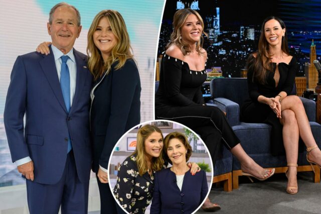 O severo aviso do presidente Bush às suas filhas quando a esposa passou pela menopausa - enquanto Jenna revela seus primeiros sintomas
