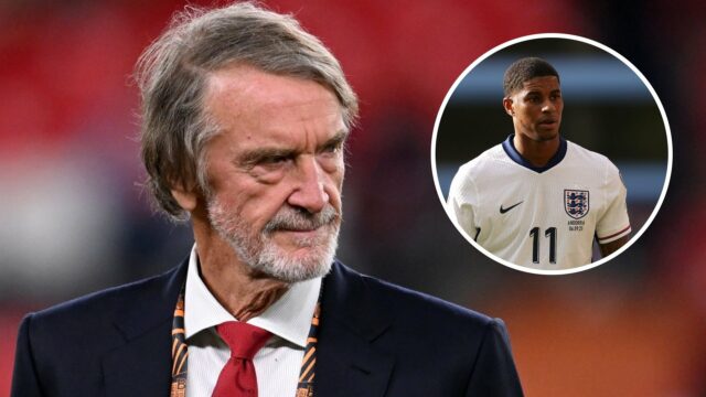 Marcus Rashford jogando pela Inglaterra vs Andorra em setembro