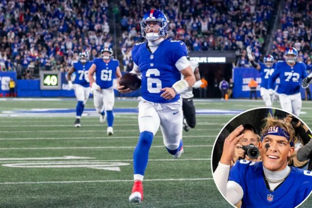 O sucesso inicial de Jaxson Dart em uma área vital já está transformando os Giants

