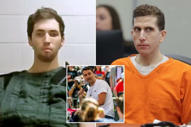 O suposto assassino de Charlie Kirk quer se livrar das algemas e usar trajes de prisão no tribunal - como os advogados citam o assassino de Idaho, Bryan Kohberger

