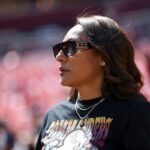 Regina Jackson, mother of washington commanders quarterback jayden daniels