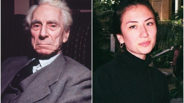 O teórico vencedor do Prêmio Nobel Bertrand Russell Biopic in Growth, Amanda Curdt-Christiansen para Pen Manuscript (EXCLUSIVO) 

