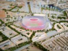 O trabalho abandonado com 90.000 lugares influenciou o estilo de arena de £ 2 bilhões do Guy United Manchester United anuncia planos para construir novo estádio de classe mundial