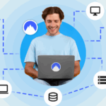 Página de configuração Meshnet no aplicativo NordVPN no Windows 11