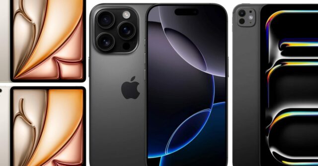 Ofertas: M4 iPad Pro $ 406 de desconto, 512 GB M3 iPad Air $ 279 de desconto, apple iphone 16 Pro Max $ 510 de desconto, muito mais 

