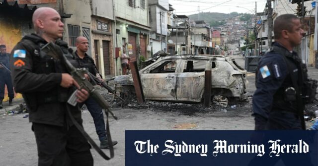 Operação policial do Rio resulta mais mortal da história do Operação policial do Rio resulta mais mortal da história do Estado: 64 mortos