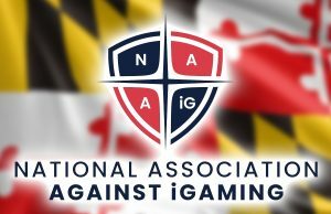 Organização Nacional Versus iGaming localiza 71% que se opõem ao iGaming em Maryland A National Association Against iGaming constata que 71% se opõem ao iGaming em Maryland. Logotipo da Associação Nacional Contra iGaming