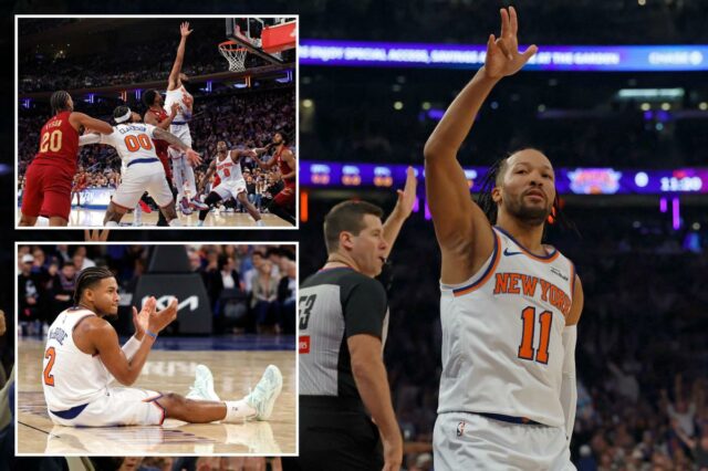 Os Knicks só podem esperar que o Leste se desenvolva assim

