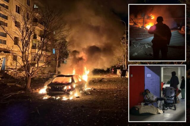 Os ataques aéreos russos atingiram a Ucrânia, forçando a Polônia e seus aliados a trancar os céus

