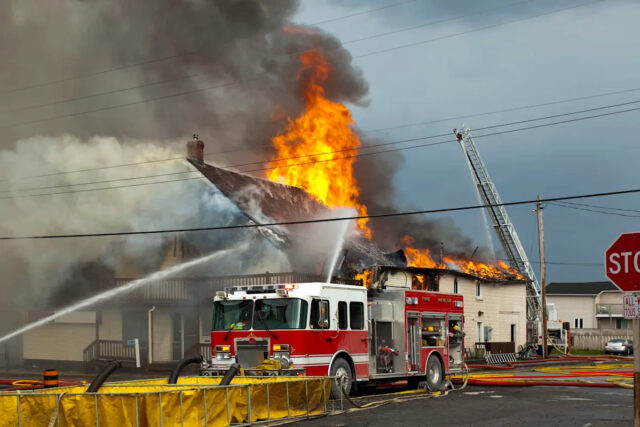 Os bombeiros levantam bandeiras vermelhas depois de perceberem uma tendência Yahoo news home