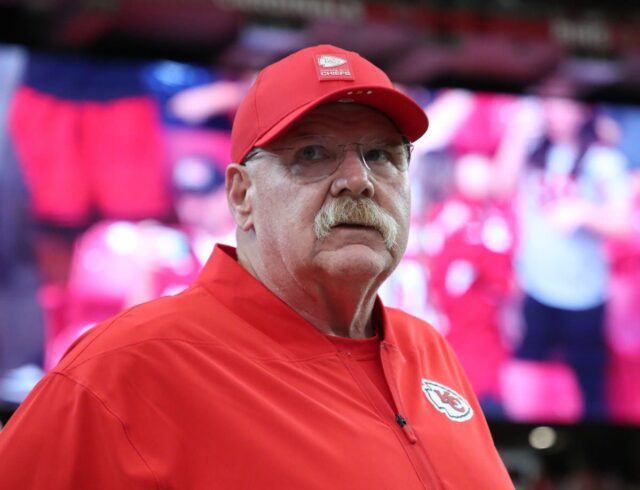 Treinador de Chefes de Kansas City, Andy Reid