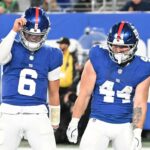 Os dinâmicos Blue Brothers dos Giants precisam levar esse ato para a estrada