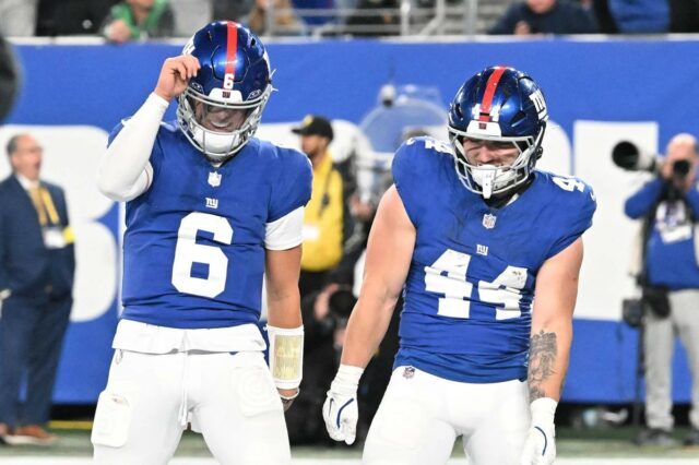 Os dinâmicos Blue Brothers dos Giants precisam levar esse ato para a estrada

