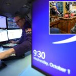Os estoques caem, o ouro surge como Wall Street no limite no início do desligamento do governo dos EUA