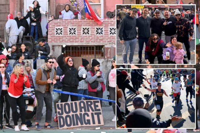 Os fanáticos 'loucos' da Maratona de Nova York são tão Os fanáticos 'loucos' da Maratona de Nova York são tão fanáticos quanto os corredores, mas pelo menos eles têm mimosas e bagels