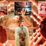 Os fãs de Taylor Swift comemoram 'The Life of A Showgirl'.