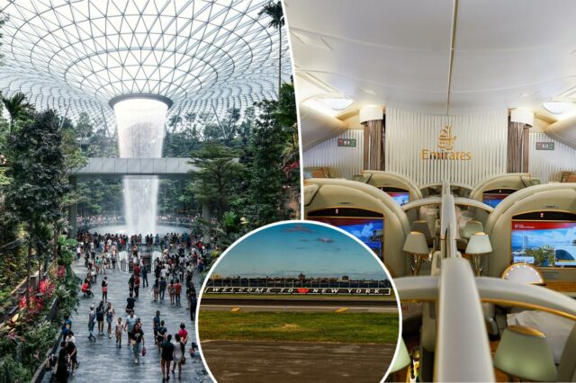 Os melhores aeroportos e companhias aéreas do mundo revelados na lista da Forbes - e este outrora difamado centro de Nova York acaba de superá-lo

