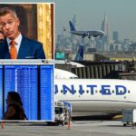 Os principais aeroportos emitem paradas em terra devido à escassez de pessoal de controladores de tráfego aéreo em meio à paralisação do governo