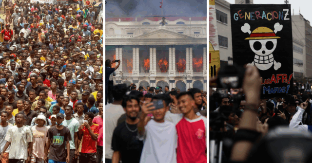 Os protestos da geração Z balançando governos em todo o mundo


