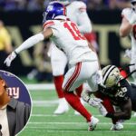 Os receptores do Giants deixaram Jaxson dar um tiro com uma exibição terrível no primeiro jogo sem Malik Nabers