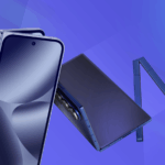 Google Pixel 10 Pro Fold e Samsung Galaxy Z Fold 7 encostados no céu