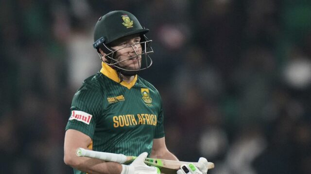 PAK vs SA: Capitão T20 David Miller, lançador Coetzee demitido devido a lesões 

