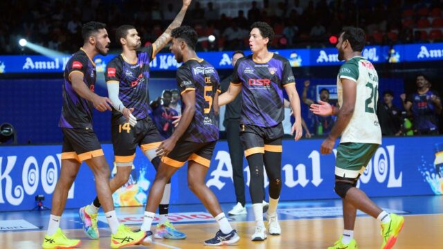 PVL 2025: Os torpedos de Bengaluru se originam por trás para derrotar Goa Guardians em 5 coleções 

