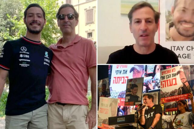 Pai do refém israelense-americano supostamente assassinado pelo Hamas ainda reza por 'um milagre' para que ele saia vivo

