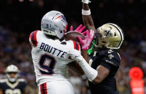 Patriots vencem o terceiro videogame consecutivo graças ao dia do casamento de Kayshon Boutte Patriots vencem o terceiro videogame consecutivo graças ao dia do casamento de Kayshon Boutte