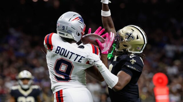 Patriots vencem o terceiro videogame consecutivo graças ao dia do casamento de Kayshon Boutte 

