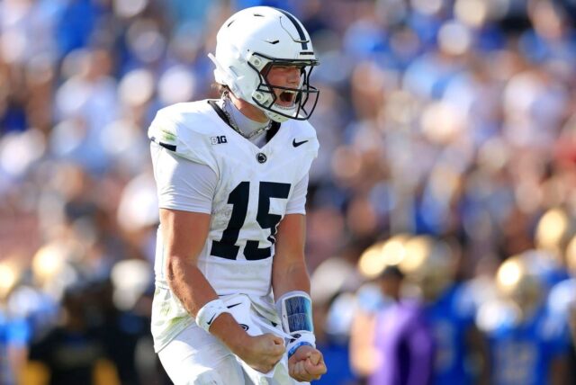 Penn State QB Drew Allar suffered a season-ending injury on Saturday
