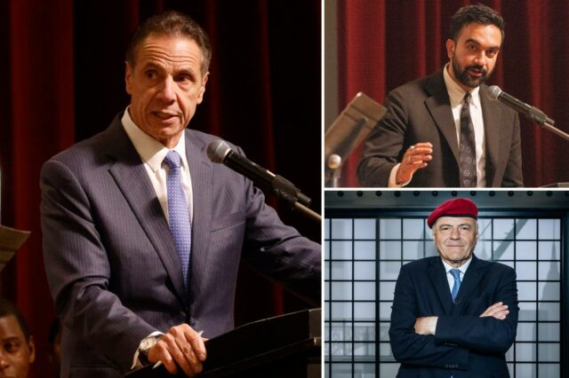 Pesquisa bombástica para prefeito de Nova York mostra problemas para Zohran Mamdani na corrida individual com Andrew Cuomo

