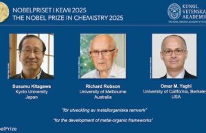 Pesquisadores baseados na Austrália, Japão e Estados Unidos receberam Prêmio Nobel de Química Pesquisadores baseados na Austrália, Japão e Estados Unidos receberam Prêmio Nobel de Química