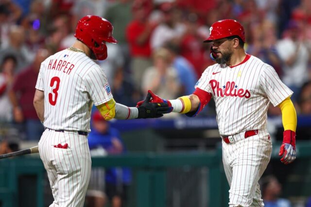 Bryce Harper and Kyle Schwarber