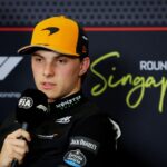 Piastri fumaça como comissários claros norris depois de Cingapura Grand Prix Begin Clash