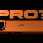 Pele laranja cósmica em muitos dispositivos diferentes, como Mac, Pixel