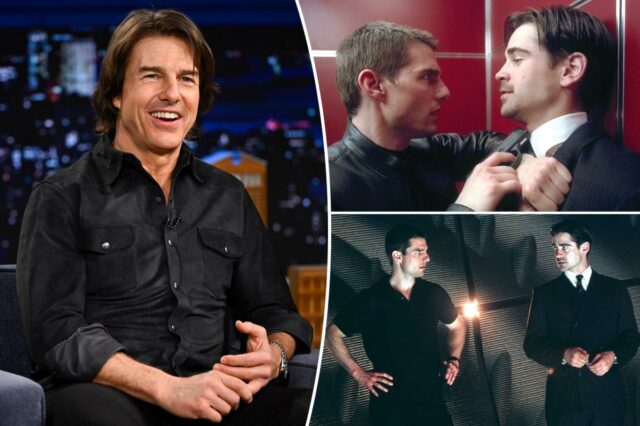 Por que Tom Cruise 'não ficou muito feliz' com Colin Por que Tom Cruise 'não ficou muito feliz' com Colin Farrell durante 'um dos piores dias' no set de 'Minority Report'