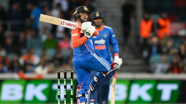 Por que o T20I inicial da Índia x Austrália em Por que o T20I inicial da Índia x Austrália em Canberra foi reduzido para 18 saldos de cada lado