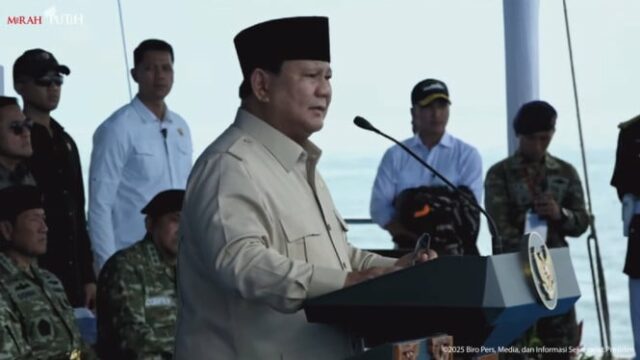 Prabowo para soldados TNI: Nunca traia a nação e o povo da Indonésia! 

