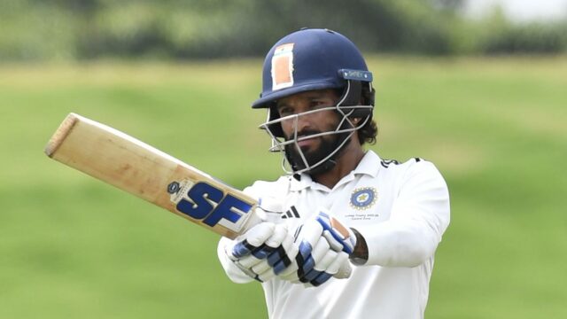 Prêmio Ranji 2025-26: Madhya Rajat Patidar classifica o FC inicial com duzentas centenas em Madhya Pradesh vs Punjab 

