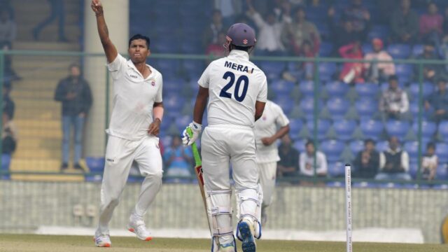 Prêmio Ranji 2025-26: Os golpes tardios de Navdeep Saini deixam Prêmio Ranji 2025-26: Os golpes tardios de Navdeep Saini deixam Delhi-Himachal Pradesh cuidadosamente posicionado