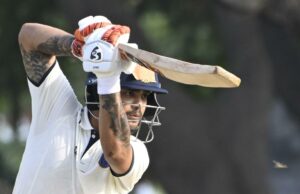 Prêmio Ranji 2025-26: Tamil Nadu sofre colapso significativo após Ishan Kishan 173 Prêmio Ranji 2025-26: Tamil Nadu sofre colapso significativo após Ishan Kishan 173