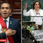 Presidente do Peru destituído pelo Congresso, sucessor promete ‘guerra ao crime’