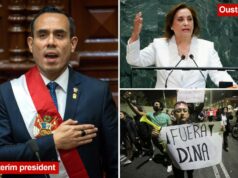 Presidente do Peru destituído pelo Congresso, sucessor promete ‘guerra ao crime’ Presidente do Peru destituído pelo Congresso, sucessor promete ‘guerra ao crime’