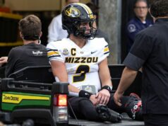 Pribula de Mizzou foi retirado, provavelmente sairá ‘algum tempo’ Pribula de Mizzou foi retirado, provavelmente sairá 'algum tempo'