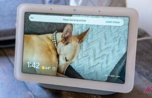 Principal do Google Home provoca tela de última geração, alimentada por Gemini Uma linha de exibições e alto -falantes do Amazon Echo