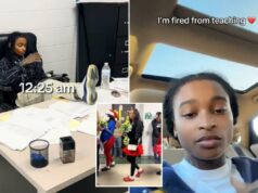 Professora substituta do Mississippi demitida no primeiro dia de gravação, chamando a aluna de ‘baixinha’ em vídeo viral do TikTok Professora substituta do Mississippi demitida no primeiro dia de gravação, chamando a aluna de 'baixinha' em vídeo viral do TikTok