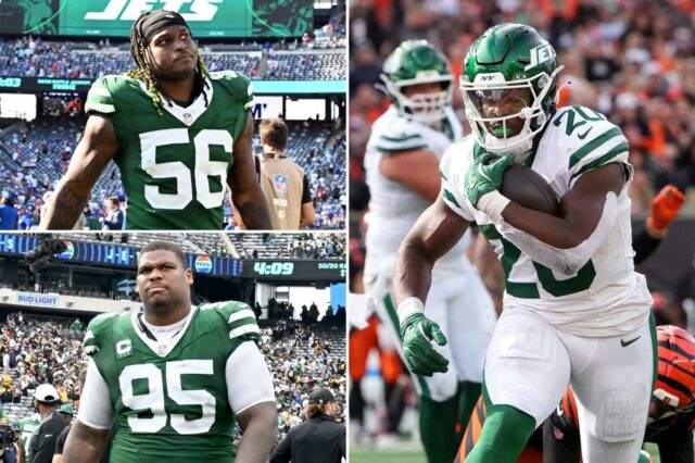 Quais Jets poderiam estar em movimento antes do prazo final Quais Jets poderiam estar em movimento antes do prazo final de negociação da NFL?